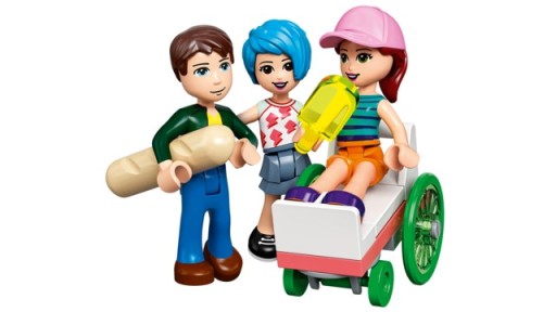 LEGO FRIENDS — ЗДАНИЯ НА ГЛАВНОЙ УЛИЦЕ — 41704