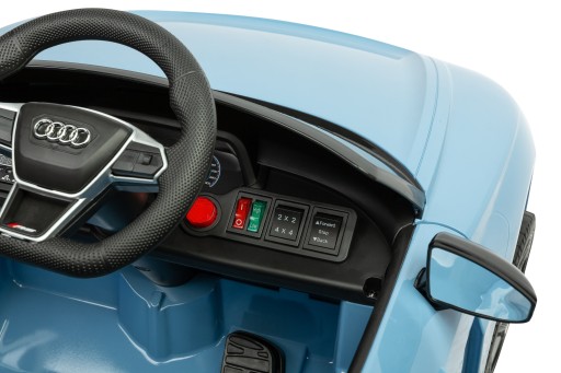 SAMOCHÓD NA AKUMULATOR AUDI RS ETRON 4x4 LED SKÓRA