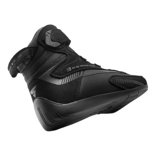 Короткие мотоциклетные ботинки SHIMA EXO VENTED MEN BLACK из сетчатого материала — ПОДАРКИ