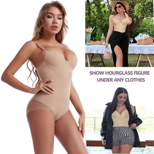 SLIMMING BODY, корсет для похудения живота с бюстгальтером