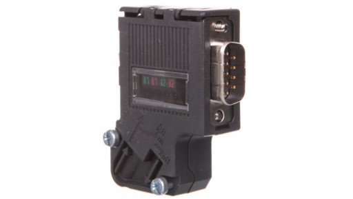 Металлический штекер для сетей PROFIBUS до 12 Мбит/с.