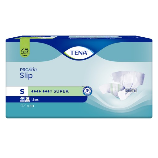 Штаны с подгузниками Tena Slip Proskin Super S 30 штук