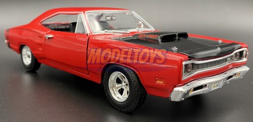 DODGE Coronet Super Bee 1969, масштаб 1:24, Motormax 73315