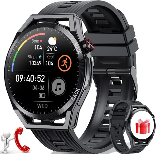 Черные умные часы Huawei Watch GT Runner