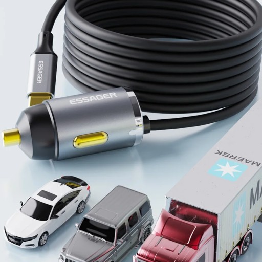 Быстрое автомобильное зарядное устройство USB 20 Вт QC 3.0 3A