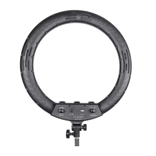 LAMPA PIERŚCIENIOWA LED RING MITOYA MTY-18C 45cm ZE STATYWEM YOGA 200cm