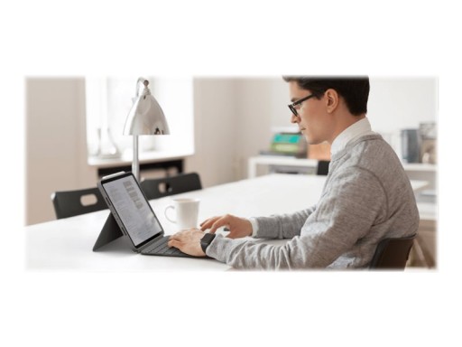LOGITECH Combo Touch для iPad Pro 12,9 дюйма, 5-го поколения, СЕРЫЙ, INTNL (США)