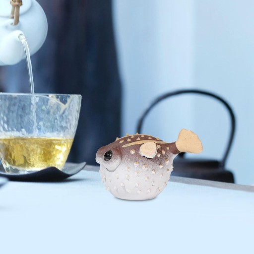 настольная фигурка фугу, фигурка рыбы, домашнее животное, чай L