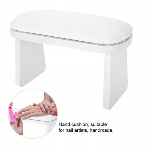 PODKŁADKA PODPÓRKA POD DŁOŃ MANICURE BIAŁA