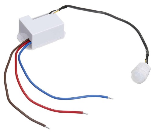 МИНИ ДАТЧИК ДВИЖЕНИЯ СУМЕРКИ LED PIR IR 360° 230В
