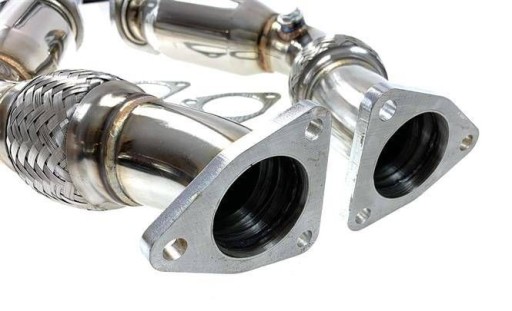 DOWNPIPE NISSAN 350Z Decat + разъем TURBOWORKS
