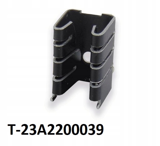 Радиатор U TO220 черный T-23A2200039