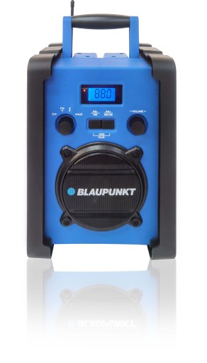 СТРОИТЕЛЬНАЯ РАДИОБАТАРЕЯ ПОРТАТИВНЫЙ ГРОМКОГОВОРИТЕЛЬ PLL/BT/AUX BLAUPUNKT PP30