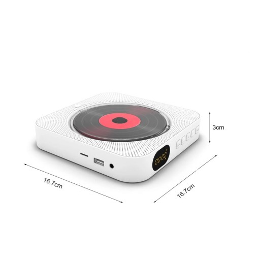 ПОРТАТИВНЫЙ CD-ПЛЕЕР РАДИО BLUETOOTH ДИНАМИК С ПУЛЬТОМ ДИСТАНЦИОННОГО ПОДАРКА