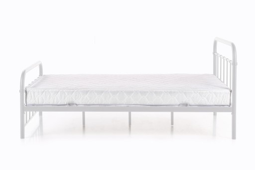 КРОВАТЬ МЕТАЛЛ 120х200 БЕЛАЯ + КАРКАС ЛИНДА Halmar