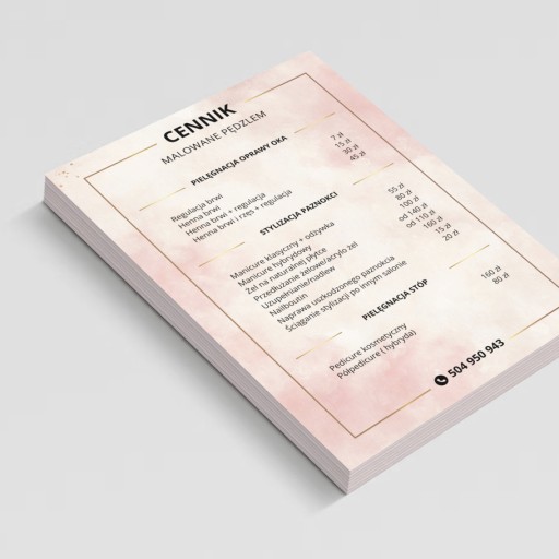 Листовки собственного дизайна, А4, 250 шт, односторонние.