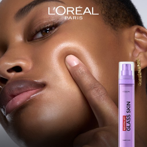 Набор L'Oréal Revitalift: сыворотка Filler + крем SPF30 + Glass Skin + маска