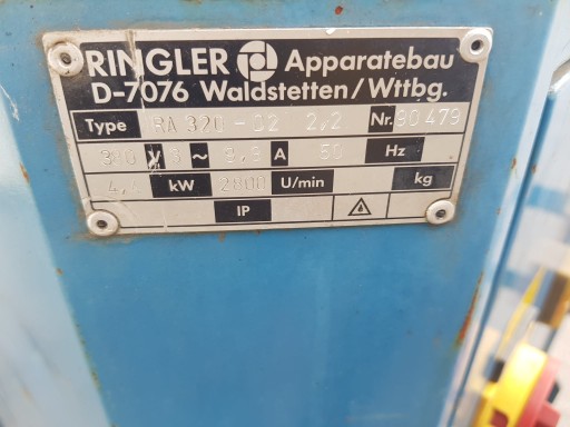 Ringler RA 320 пылесос для металлической стружки