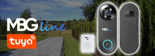 Видеодомофон ПРОСМОТР КАМЕРА MGB линия FULL HD WIFI ДАТЧИК ДВИЖЕНИЯ TUYA BELL