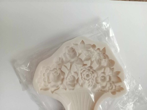 Силиконовая форма Цветочная корзина Flowers Flower A03006