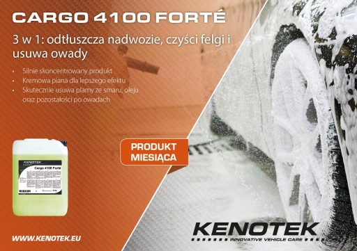 АКТИВНАЯ ПЕНА 3В1 KENOTEK CARGO 4100 FORTE 24КГ