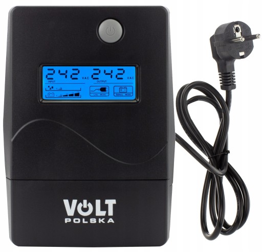 ИСТОЧНИК АВАРИЙНОГО ПИТАНИЯ ИБП VOLT LCD 800ВА 480Вт 9Ач + ПРОГРАММА АВАРИЙНОГО ПИТАНИЯ