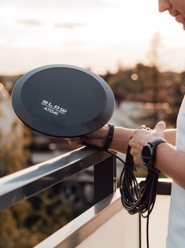 AKTYWNA ANTENA WEWNĘTRZNA ZEWNĘTRZNA 360 DOOKÓLNA DVB-T2 TV 4K DAB MUX-8