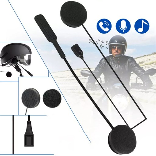 ГАРНИТУРА BLUETOOTH 5.0 EDR ДЛЯ МОТОЦИКЛА