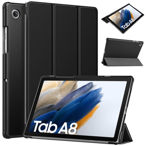 ЧЕХОЛ ДЛЯ SAMSUNG GALAXY TAB A8 10,5 ДЮЙМОВ SM-X205 X200 ЧЕРНЫЙ