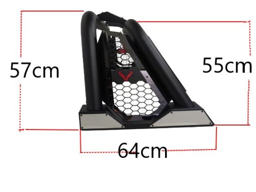 ТРУБКИ РОЛИКА HARD BULL PERFORMANCE DODGE RAM 1500 09-24 F46