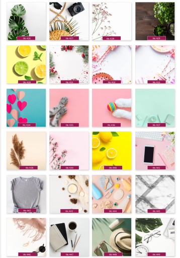 TŁA FOTOGRAFICZNE FLAT LAY 50x50 Blog Instagram