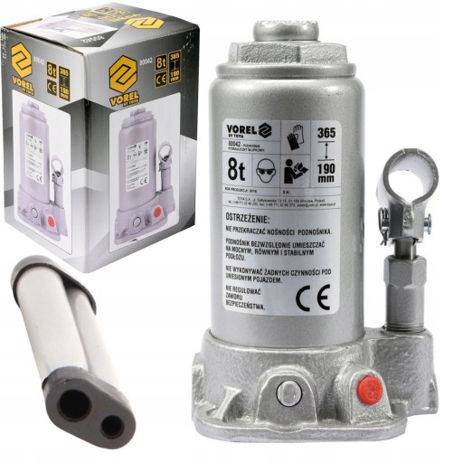 VOREL PODNOŚNIK HYDRAULICZNY SŁUPKOWY LEWAREK 8T