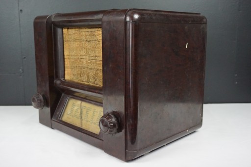 Довоенная бакелитовая трубка Radio AG DS Loewe Ratsherr 1934/35 г.