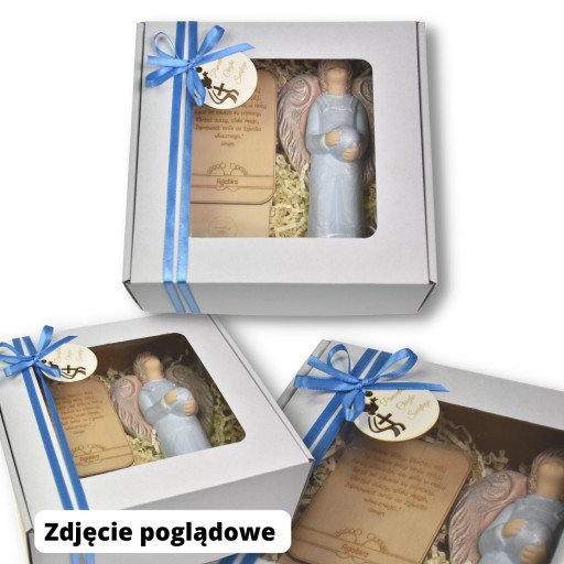 Pamiątka Chrztu Świętego Prezent na Chrzest GRAWER