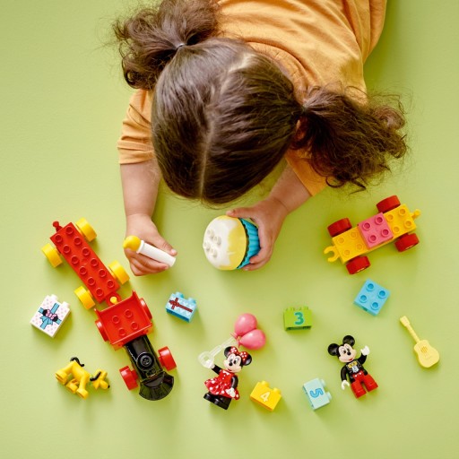LEGO DUPLO 10941 Поезд на день рождения Микки и М.