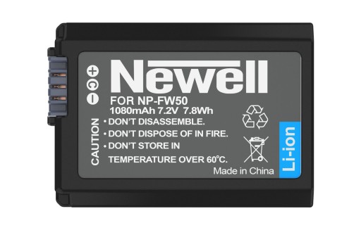 Ładowarka Newell DL-USB-C i 2 akumulatory NP-FW50