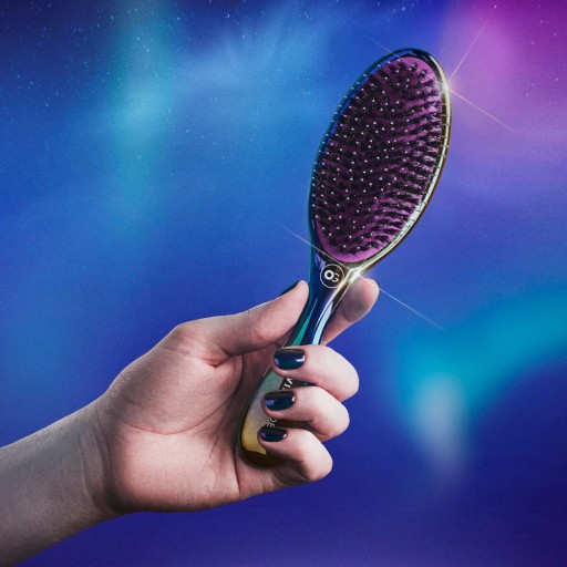 Комбинированная кисть Olivia Garden Aurora Violet средняя