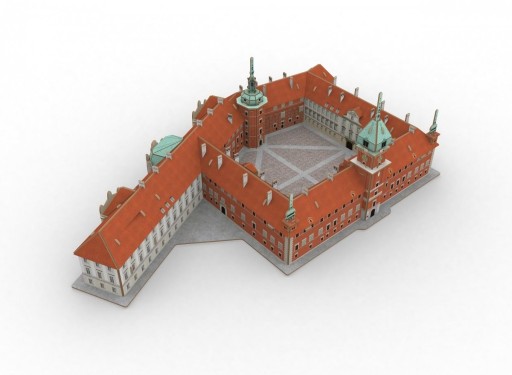 3D пазл Королевский замок в Варшаве CubicFun