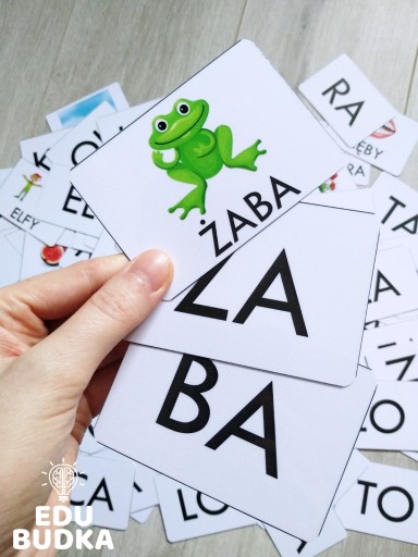 Пазл SYLLABLES|135 карточек 6,5х9 см| учусь читать