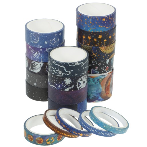 Самоклеящаяся лента Washi 19 рулонов.