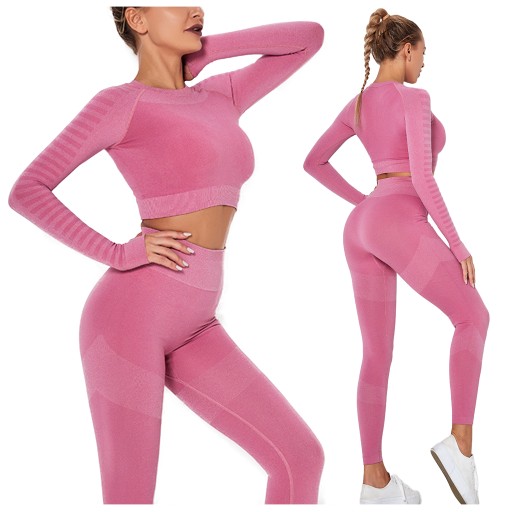 Спортивный комплект из двух предметов SET LEGGINGS топ FITNESS Gym SET L