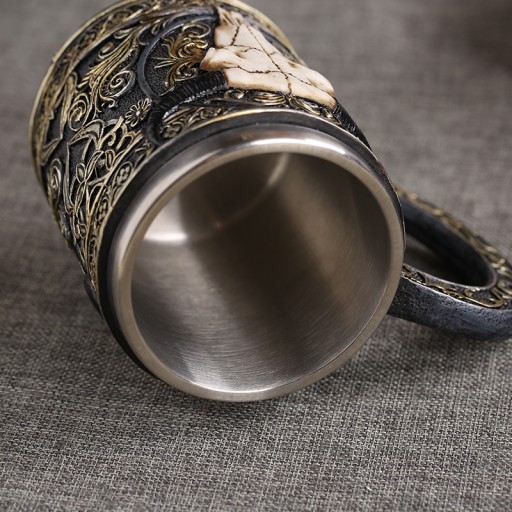 КРУЖКА EPIC BONE GUARD ИЗ НЕРЖАВЕЮЩЕЙ СТАЛИ 400 МЛ