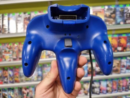 ОРИГИНАЛЬНЫЙ КОНТРОЛЛЕР NINTENDO 64 N64 СИНИЙ