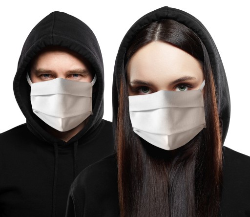 MASKA na twarz MASECZKA streetwear DWUWARSTWOWA