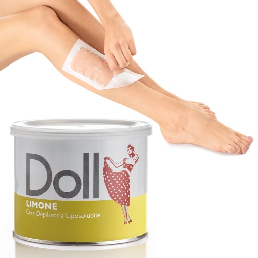 DOLL Xanitalia Набор воска для депиляции в банке LIMONE + STRIP HEATER