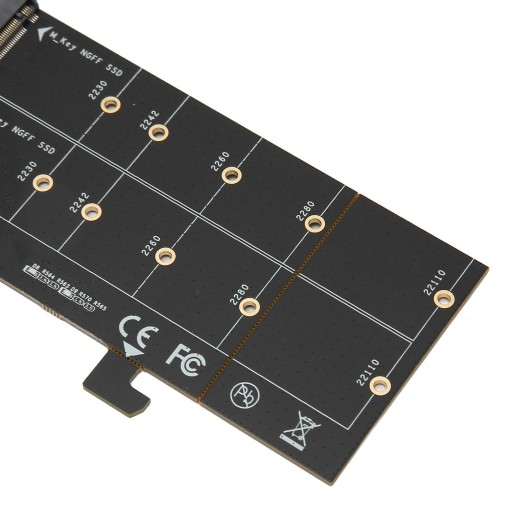 двойной адаптер m.2 pcie nvme с функцией разветвления pcie SSD на pcie 3.1 x8