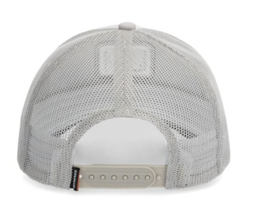 Пепельная кепка Simms Double Haul Icon Trucker