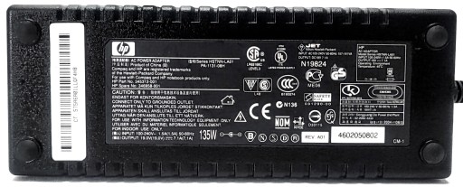 Оригинальный блок питания HP 19В, 7,1А, 135Вт, 7,4x5,0