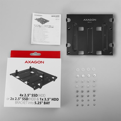 Rails Frame Sanki 3x HDD SSD 2,5 3,5 дюйма 5,25 aXG