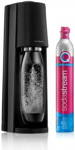 НАБОР Сатуратор SodaStream Terra черная бутылка + картридж + сироп Pepsi Max